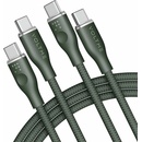 Voltme C2063 Powerlink Rugg USB-C/ USB-C, 1,8m, zelený