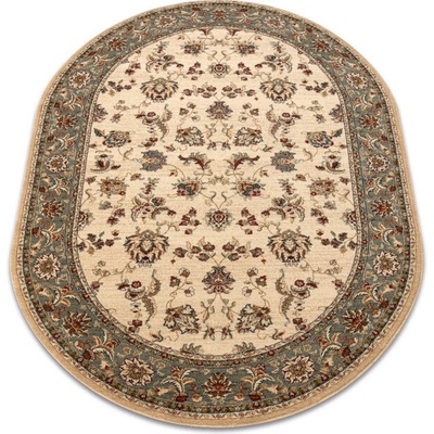 Najkoberce Polonia Madras jasmin kvety zelený