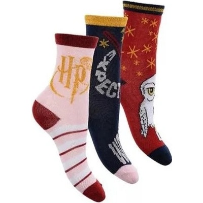 HARRY POTTER PONOŽKY SADA 3 KS 0614 1