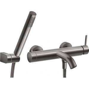 FERRO Ferro Ciriculus - Смесител за вана с аксесоари, gun metal BCK11GM (BCK11GM)