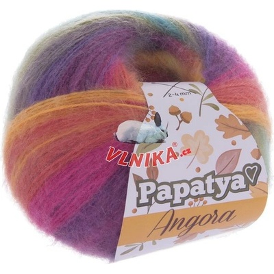 Kamgarn Příze Angora Batik 556-37