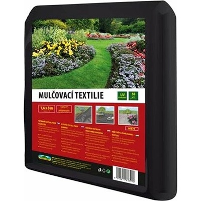 Nohel Garden Textílie Kontex mulčovacia netkaná 1,6 x 8 m čierna