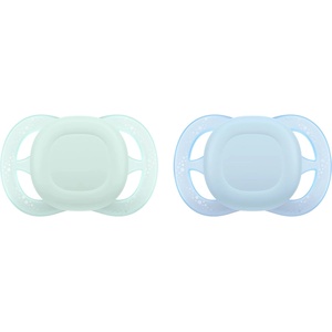 Philips Залъгалки Philips Avent Ultra Start - 0-2 м, с кутийка, 2 броя, пастелни, за момче, new (SCF075/12) - baby