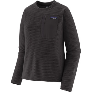 Patagonia Дамски поларен пуловер Patagonia Women's R1 Air Crew Fleece jumper - Black (105-6524-0212)