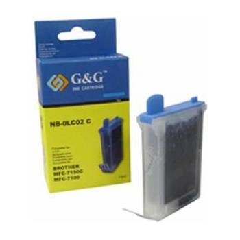Compatible Brother ( lc02 ) cyan mfc-7150c/7100/7160c/9100c - nb-0lc02c