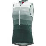 Löffler Дамски потник за колоездене Löffler Women's Bike Sleevless Jersey Halfzip Rainbow Cycling singlet - Forest - размер 46 (EU) (156-1370-0817)