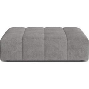 Cosmopolitan Design Сива шенилова табуретка Chicago - Cosmopolitan Design (COS_POUF_214_F1_CHICAGO7)