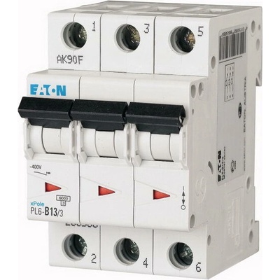 Eaton PL6-B13/3 char B 6kA 13A 286588