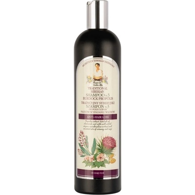 Babička Agafia Šampon na vlasy č. 3 Proti vypadávání vlasů Lopuchový propolis 550 ml