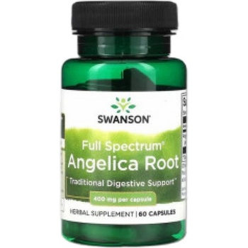 Swanson Angelica 400 mg [60 капсули]
