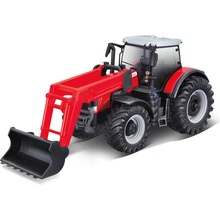 Bburago Massey Ferguson 8740S s nakladačem 1:50