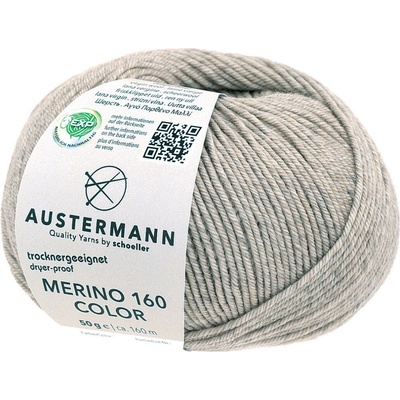 Austermann MERINO 160 EXP COLOR - 100% merino vlna - Ručně pletací příze Barva: 1210 LEINEN