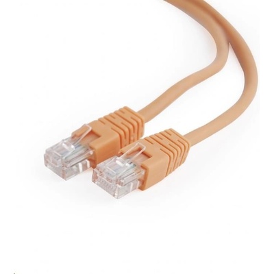 Gembird PP12-0.25M/O UTP Cat5e Patch, 0,25m, oranžový