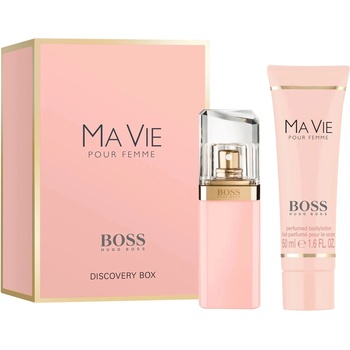 HUGO BOSS Ma Vie Pour Femme Подаръчен комплект, Парфюмна вода 30ml + Мляко за тяло 50ml, Жени