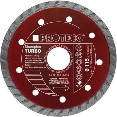 Proteco Diamantový kotúč turbo 230 mm 10.212-230