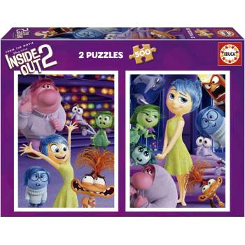 Educa - Puzzle 2x500 Inside Out - 500 piese