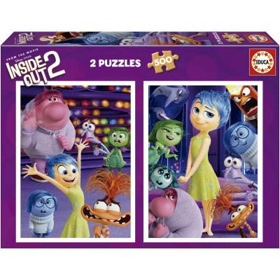 Educa - Puzzle 2x500 Inside Out - 500 piese