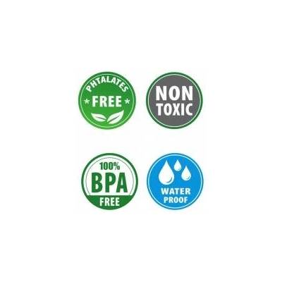 Milly Mally Детско килимче Play Street, Milly Mally, Водоустойчиво, С 2 страни, 197x177 см, Многоцветно