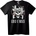NOONEBRAND Guns N' Roses Skull T-Shirt - 5XL, Black