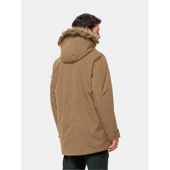 Jack Wolfskin bunda Glacier Canyon Parka 1107674 hnědá