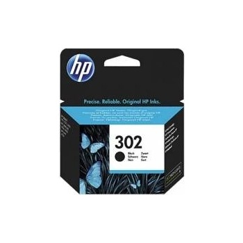 HP Оригиална касета за мастило hp 302 Черен