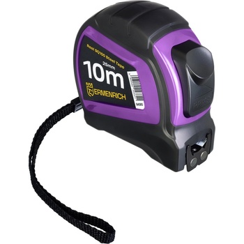 Levenhuk Ролетка Ermenrich Reel SQ100 purple, 10m, двустранна, магнитен връх, самозаключваща се (Reel SQ100 purple)