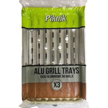 PIKNIK Grilovacie tácky 3ks