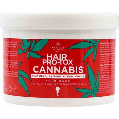 Kallos Hair Pro-Tox Cannabis Hair Mask 500 ml