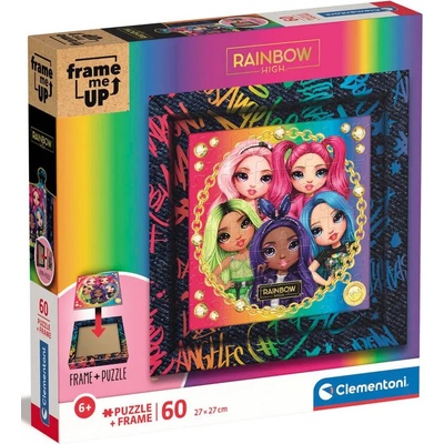 Clementoni Пъзел Clementoni от 60 части - Момичетата от Рейнбоу (38810)