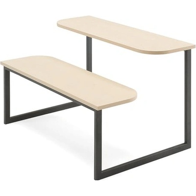 AJ Produkty Lavice se stolem Anna, 1200x785 mm, bříza