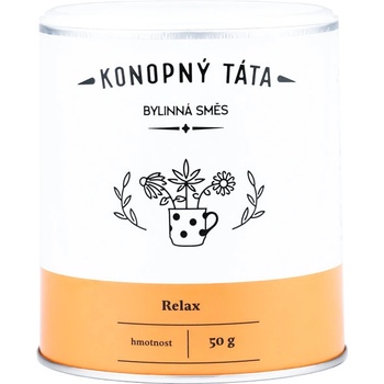 Konopný Táta Konopný čaj Relax 50 g