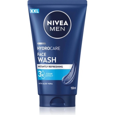 Nivea MEN Hydrocare овлажняващ почистващ гел за мъже 150ml