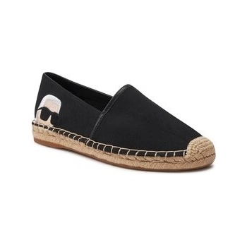 Karl Lagerfeld Espadrilky KAMINI KL80111N KL80111N.900 čierna