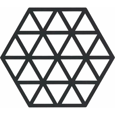 Zone Denmark Triangles kuchyňský stojánek 16x14x1 cm černá 330225