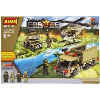 Kathay-Haster 2 Stavebnice Jumei Tactical Force taktické jednotky 363 dílků – Hledejceny.cz