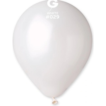 Gemar #029 Balónek 28cm 11 bílý bílý: Balónek