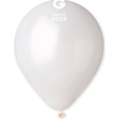 Gemar #029 Balónek 28cm 11 bílý bílý: Balónek