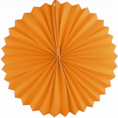 Lampion kulatý - 2. ORANŽOVÝ, 25cm 9012-02