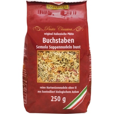 Rapunzel Písmenká semolina farebná Bio 250 g