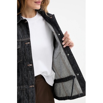 AllSaints Дънково яке от памук AllSaints DENBY (W100PD)