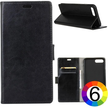 Image 1 of Huawei Y6 (2018) Magnetic Wallet Кожен Калъф и Протектор