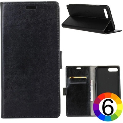 Huawei Y6 (2018) Magnetic Wallet Кожен Калъф и Протектор