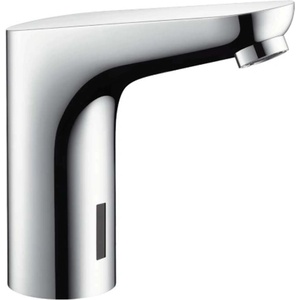 Hansgrohe Focus E2 - Електронна смесителна батерия за умивалник без регулиране на температурата, захранвана с батерии, хром 31172000 (31172000)