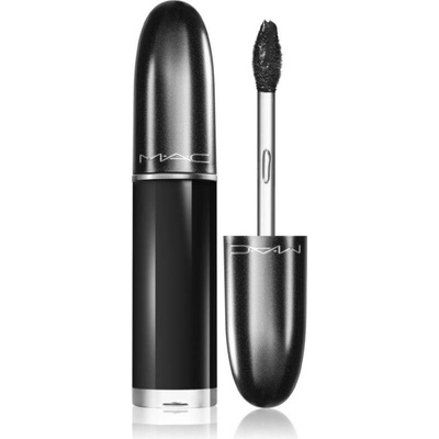 MAC Cosmetics Retro Matte Liquid Lipcolour matná tekutá rtěnka Caviar 5 ml