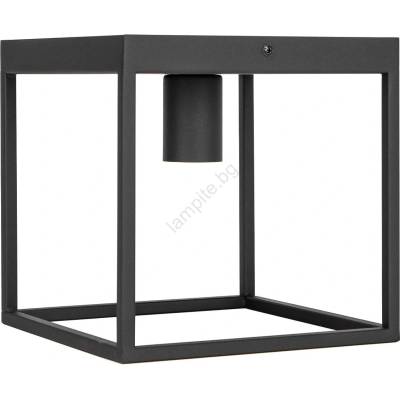 Aigostar - Плафон 1xE27/40W/230V черен (AI0746)