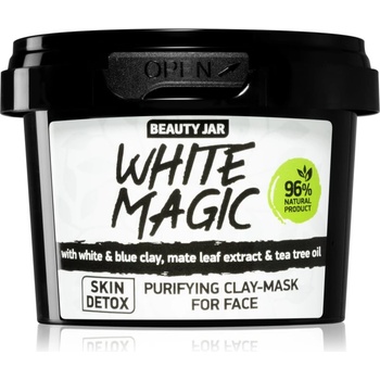 Beauty Jar White Magic почистваща маска за лице с хидратиращ ефект 120ml