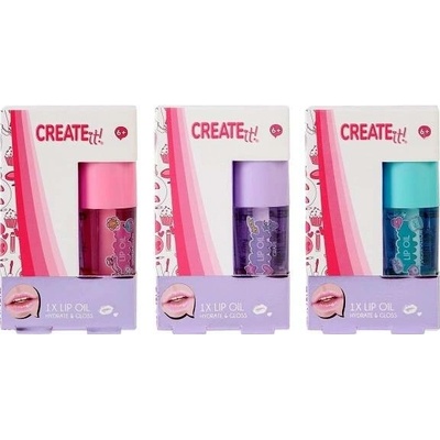 Create it! olej na rty pro děti, 3 varianty