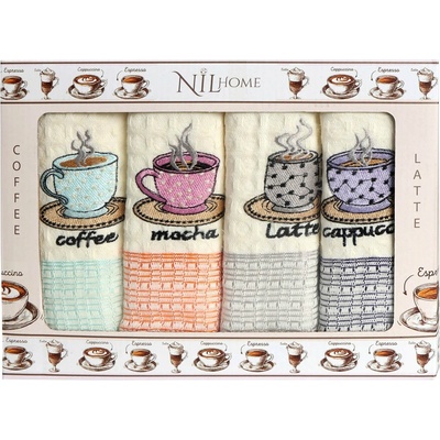 Nilteks COFFEES 50 x 70 cm 4 ks
