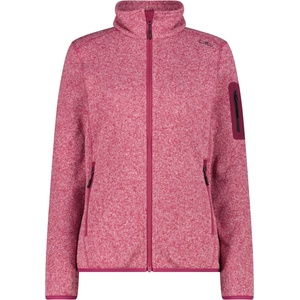 CMP Дамско поларено яке CMP Women's Jacket Jacquard Knitted Fleece jacket - Amaranto / Soft Pink - размер 38 (EU) (105-4942-2713)