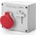 SCAME Промишлен контакт 3P+N+Е 32A IP44 с механична блокировка серия Omnia - 500.3287 (500.3287)